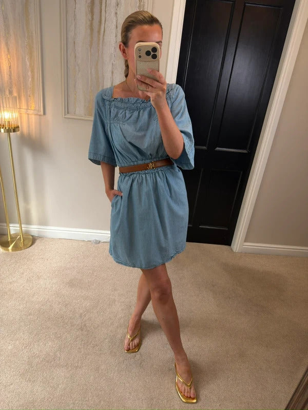 See By Chloe Denim Mini Dress 12