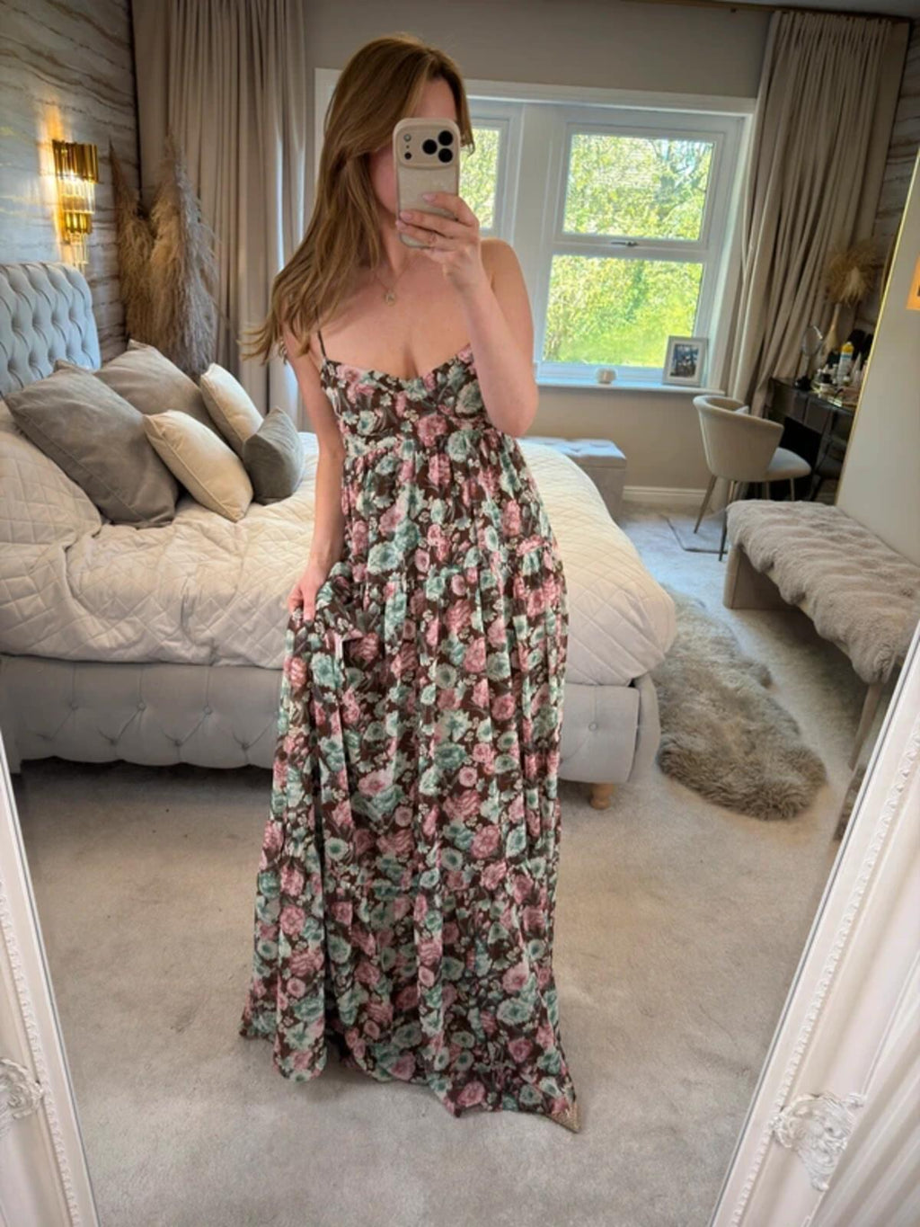 Sky To Moon Multicoloured Floral Maxi Small