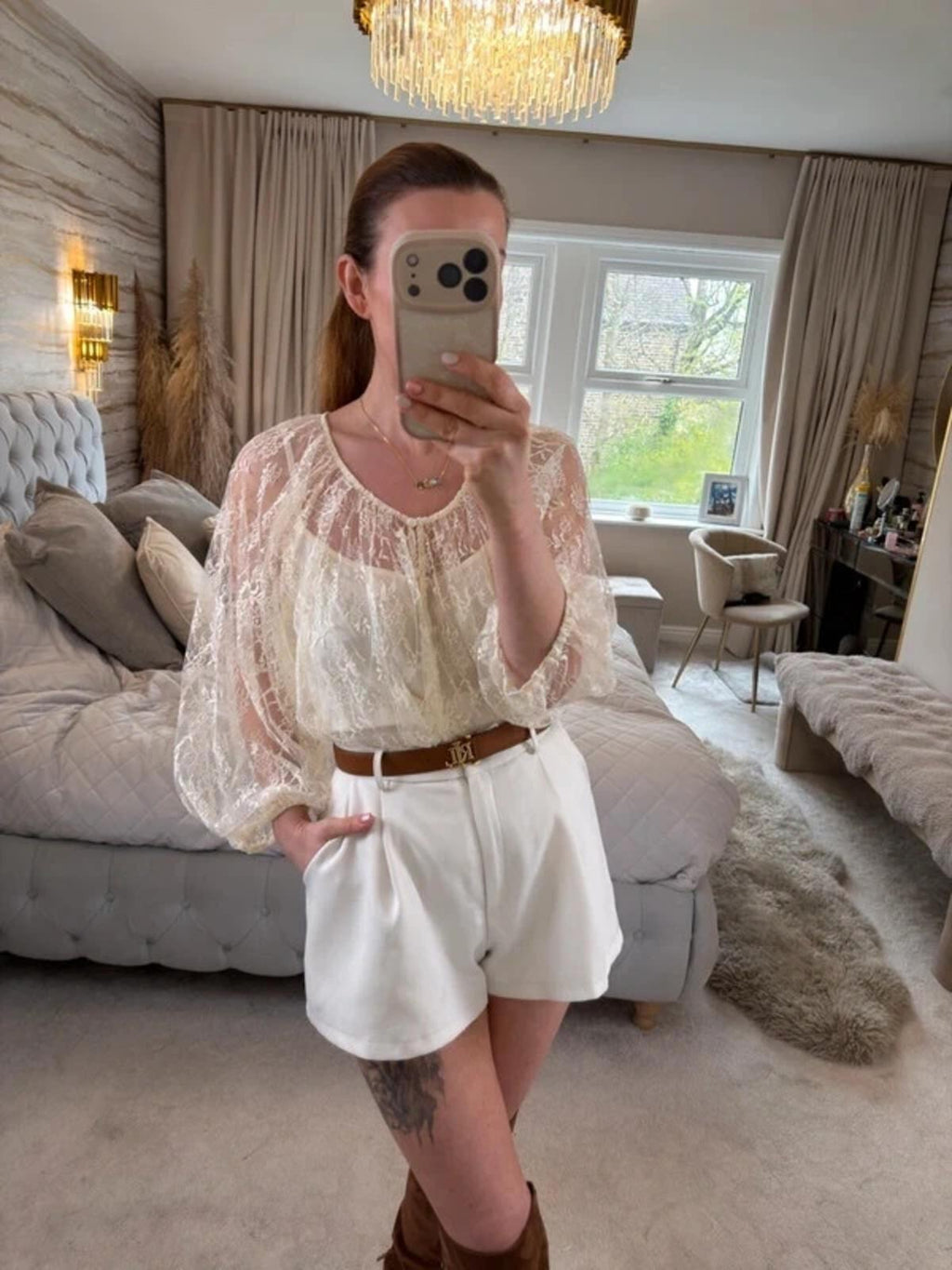 BNWT Marks & Spencer’s Cream Lace Blouse 16