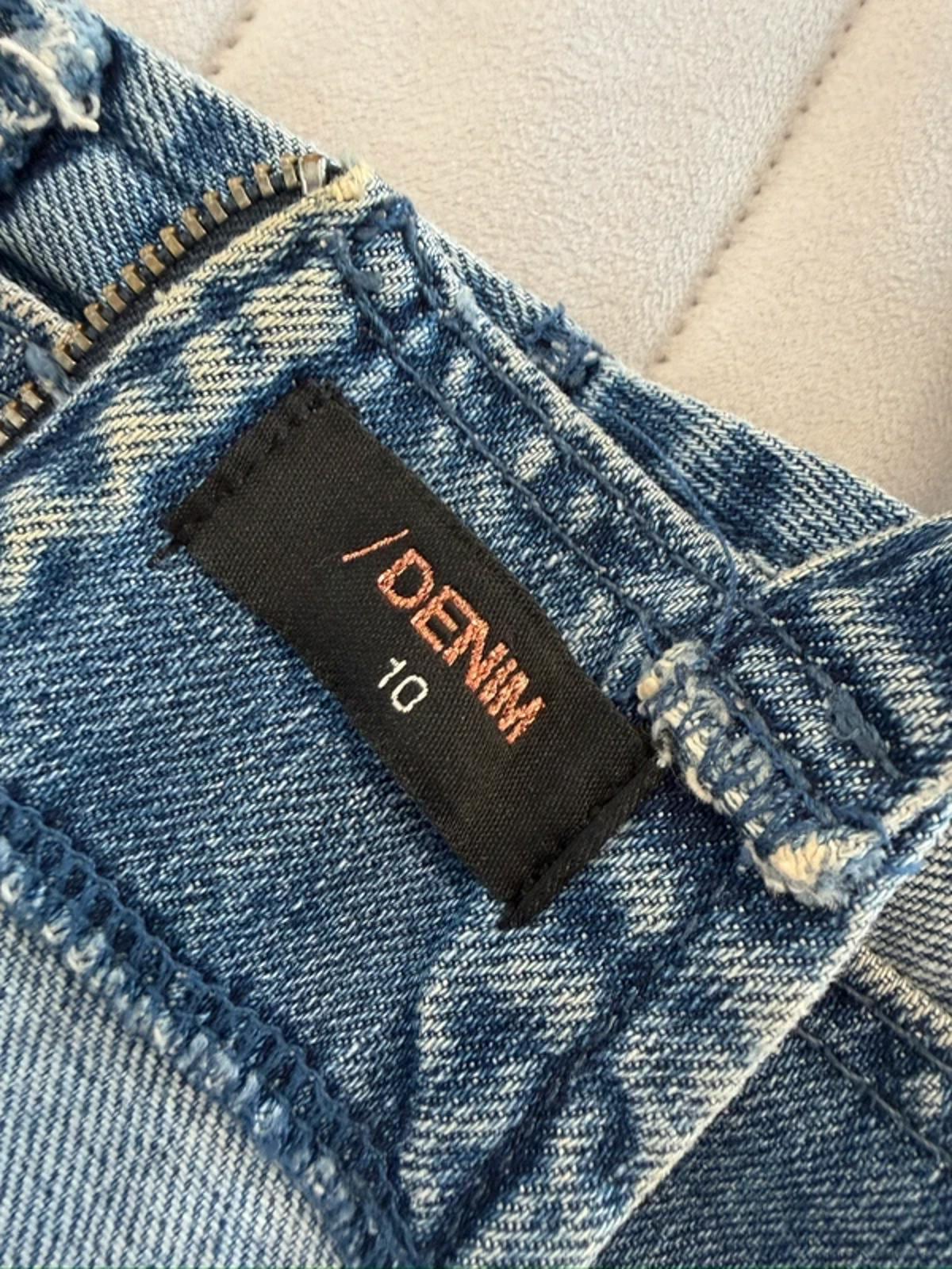 Matalan Denim Pinafore Dress 10
