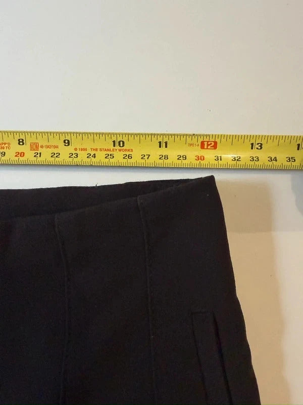 Zara Black Tailored High Waisted XS