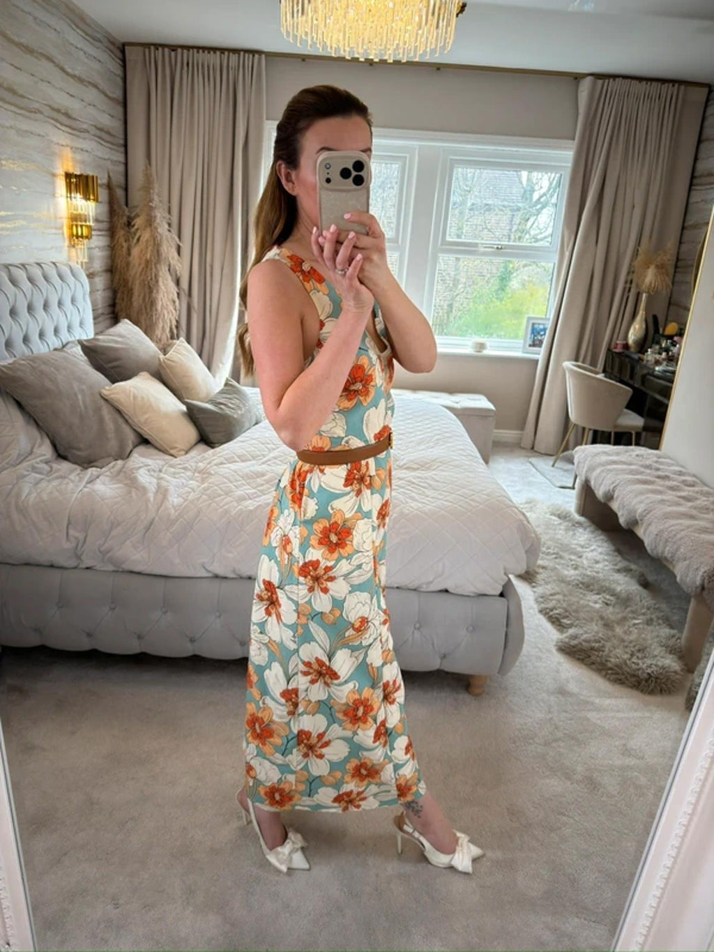 Next Floral Cropped Jumpsuit 14
