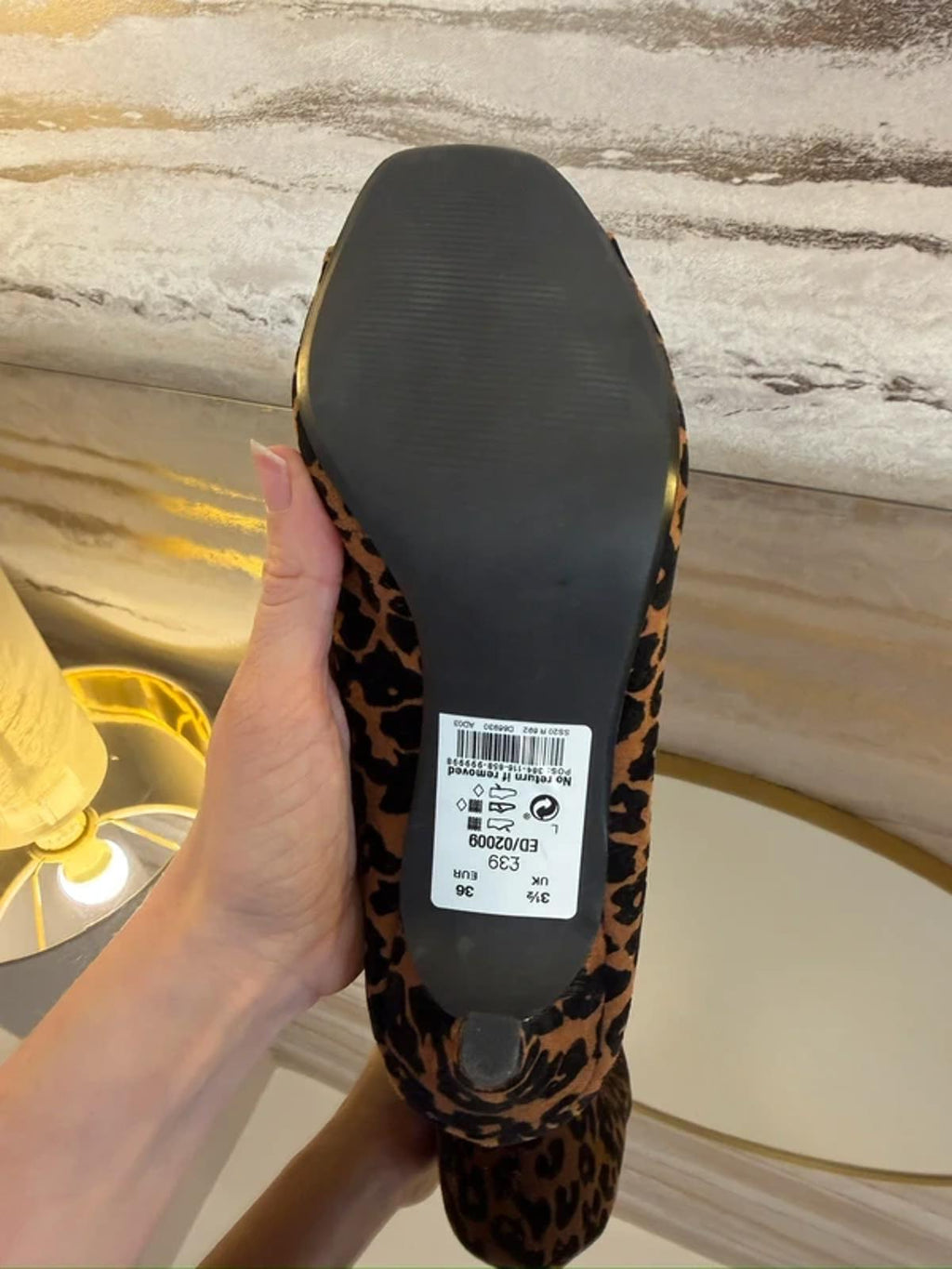 BNWT Next Animal Print Shoes 3.5