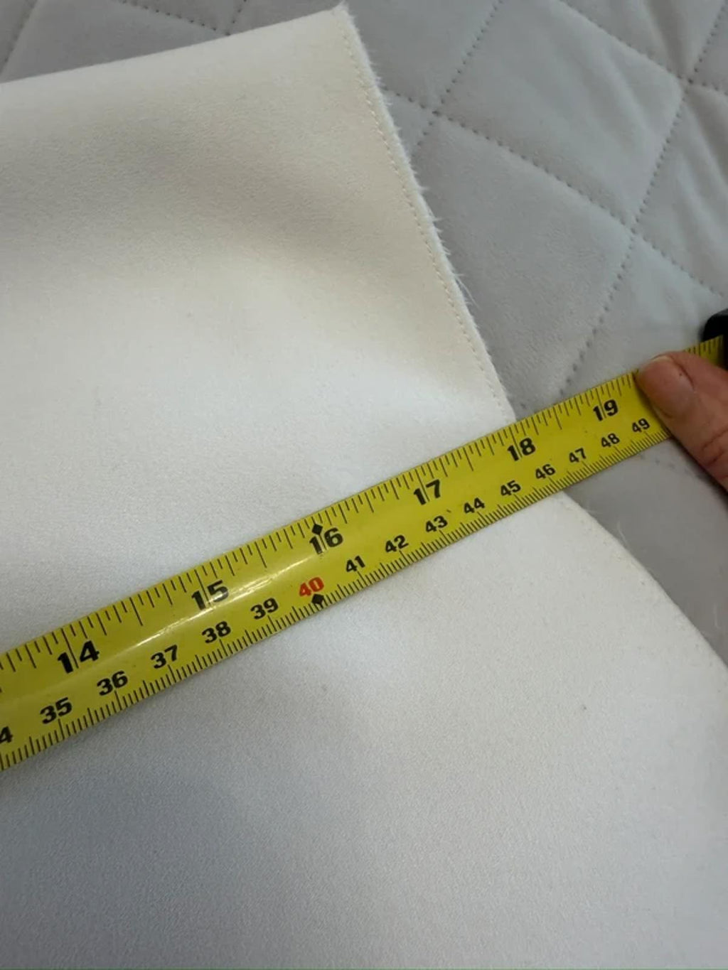 MSGM Milano White Frill Skirt Medium