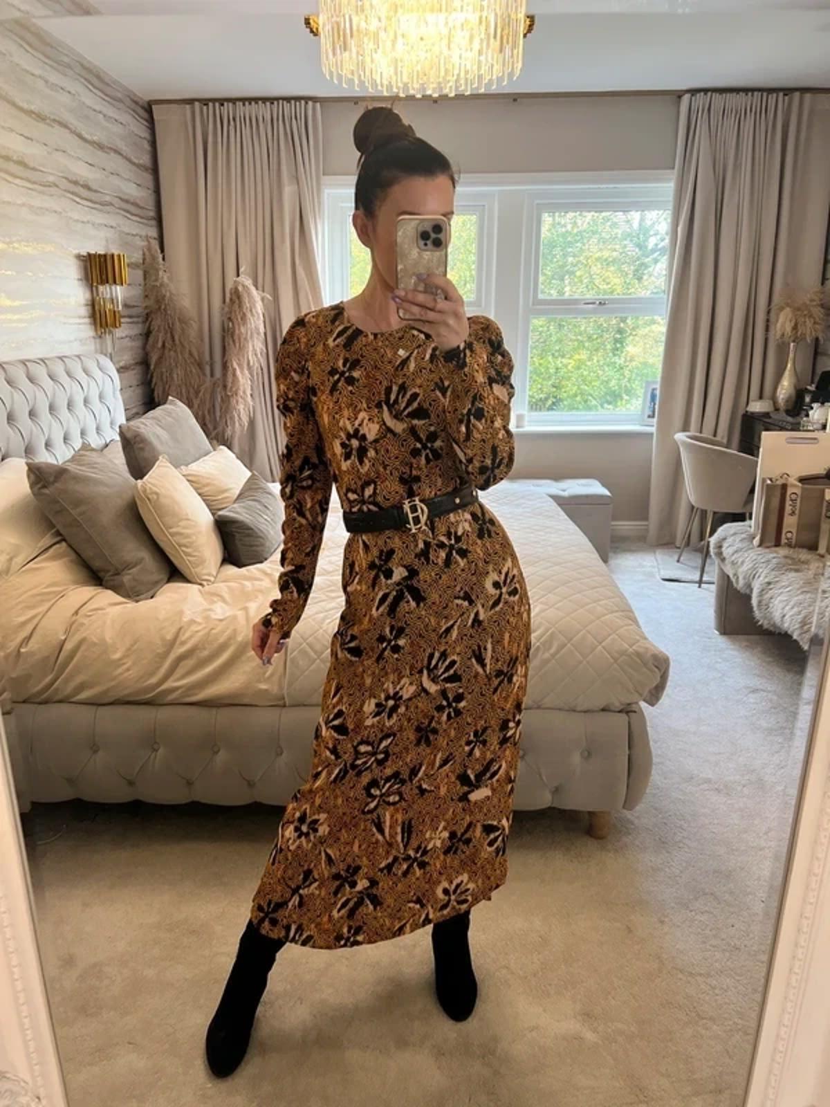BNWT And/Or Midi Dress 10