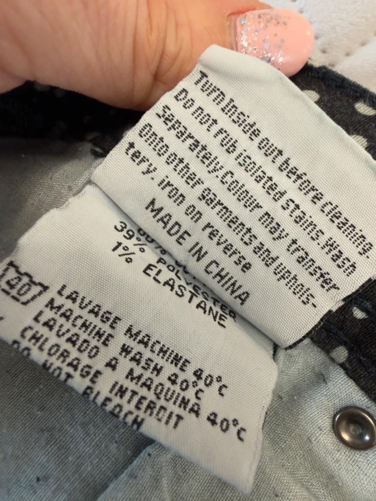Henley’s Luxury Premium Embellished Denim Mid Rise Jeans XS