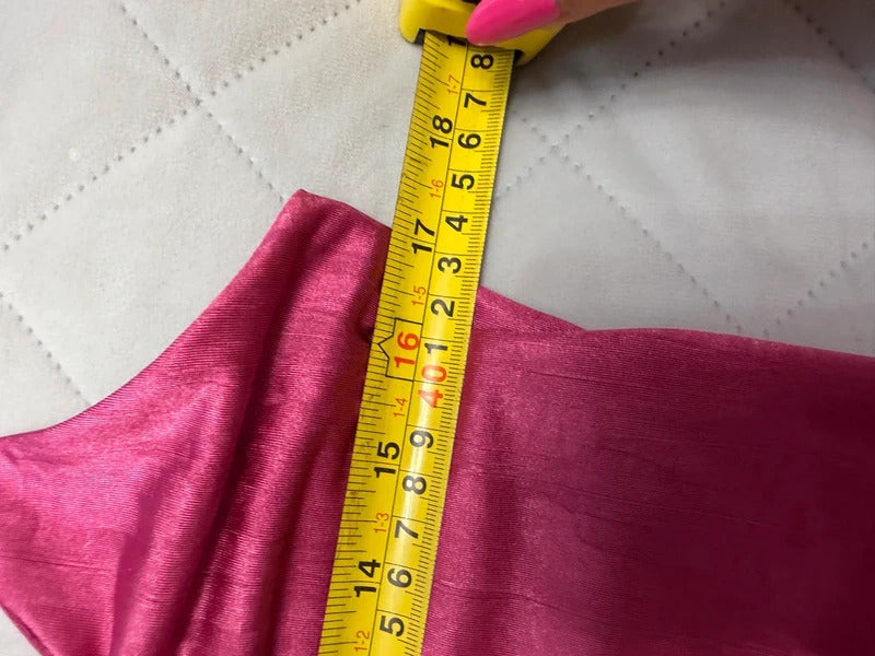 BNWT Next Pink Asymmetrical Maxi Dress 12