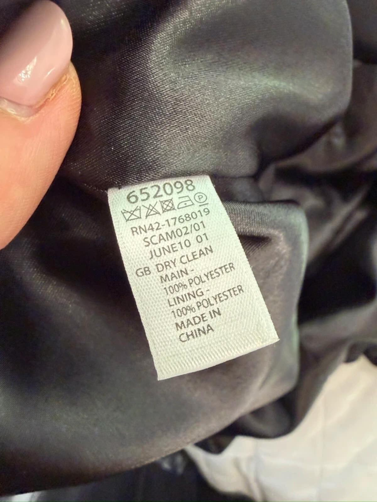 Monsoon Black Satin Bubble Hem Parachute Dress 10