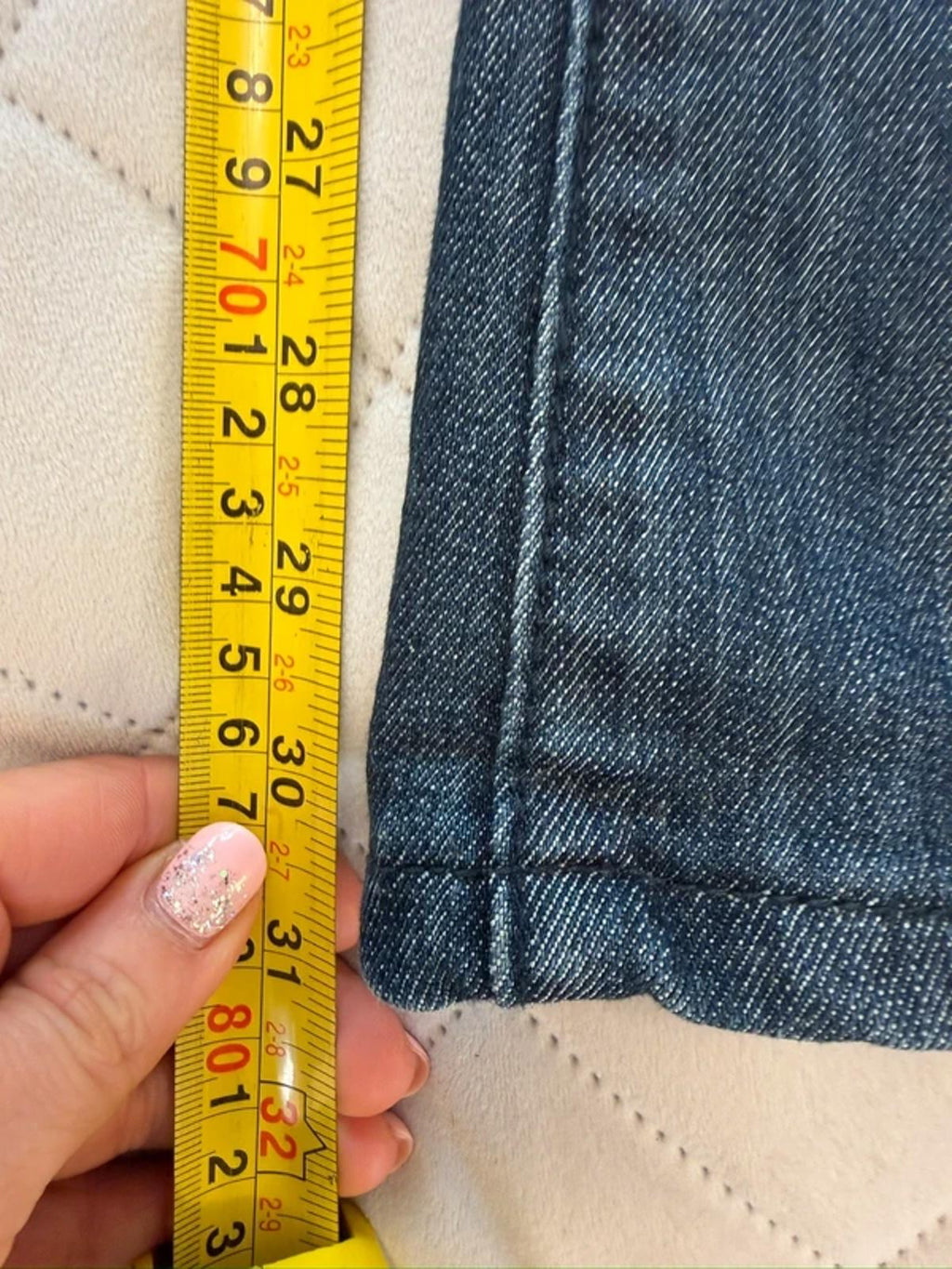 Henley’s Luxury Premium Embellished Denim Mid Rise Jeans XS