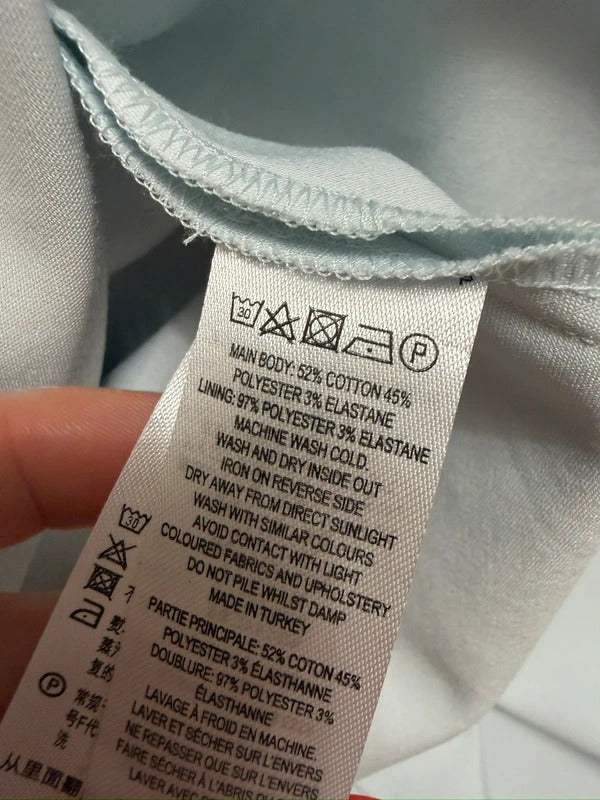 BNWT French Connection Light Blue Midi Dress 14