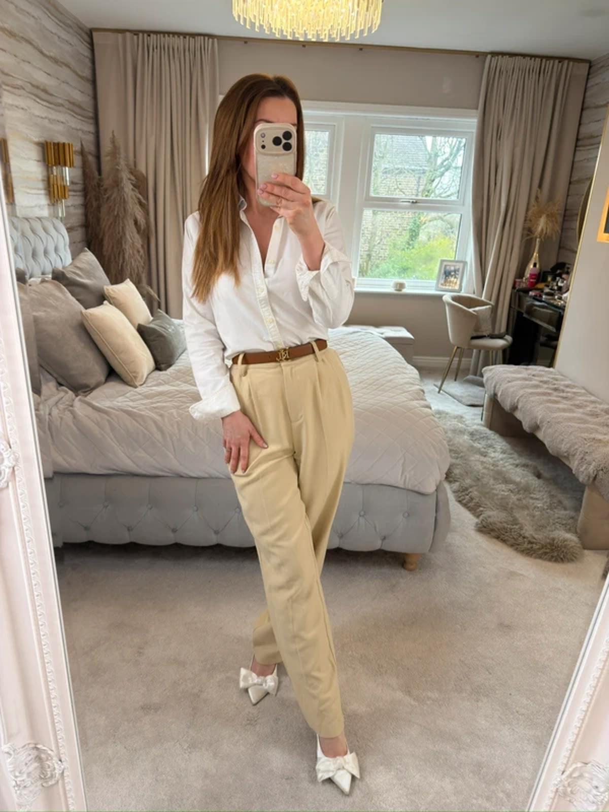 NA - KD Beige / Cream Trousers BNWT 10