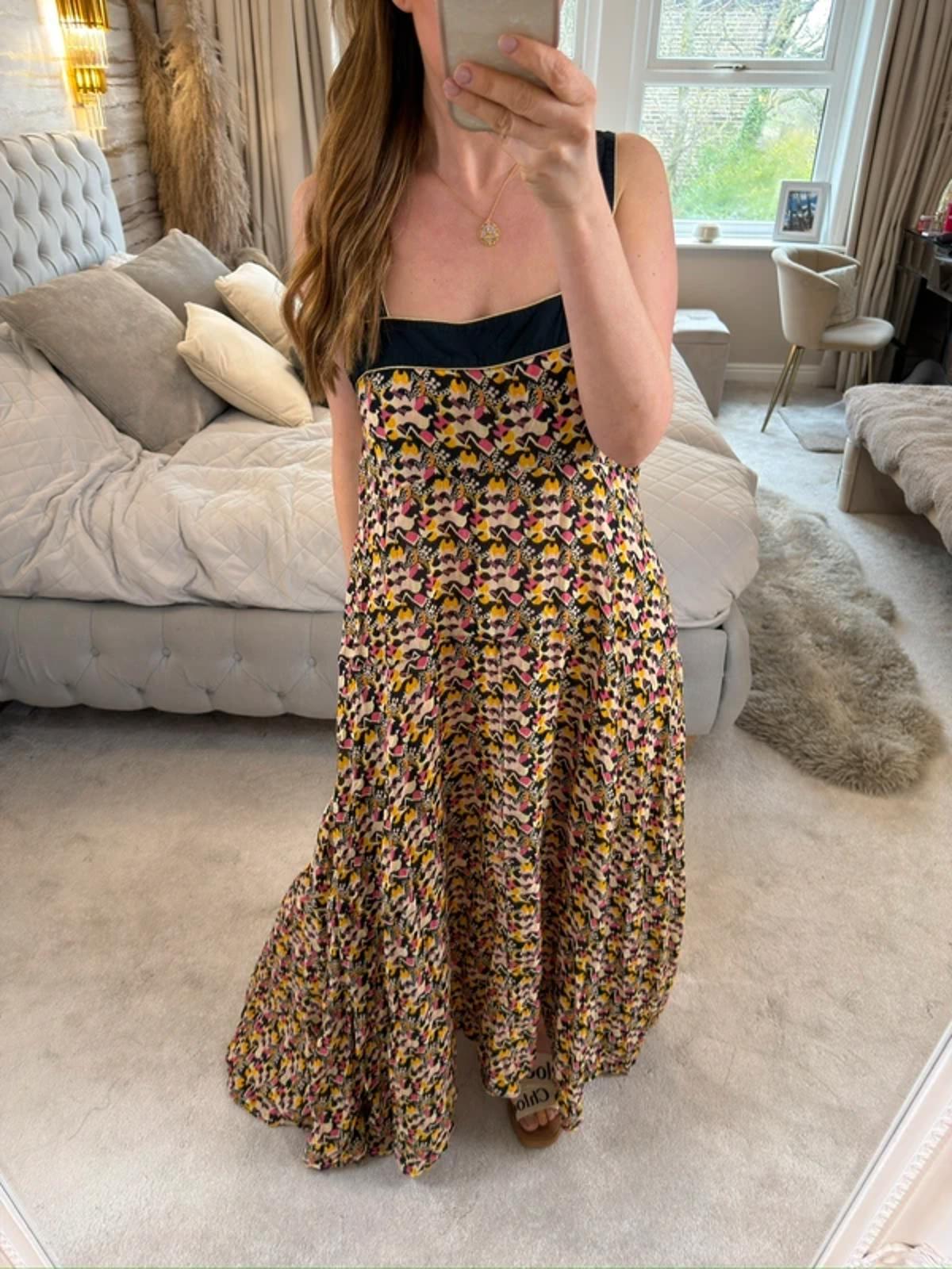 French Connection Multicoloured Midaxi Dress 12