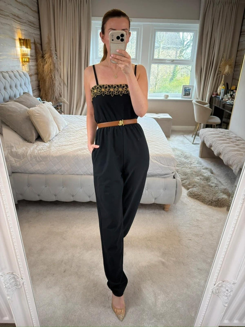 Vintage Mister Ant Black 70’s Jumpsuit 14