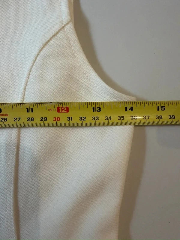BNWT Zara Off White Waistcoat Top XS/S