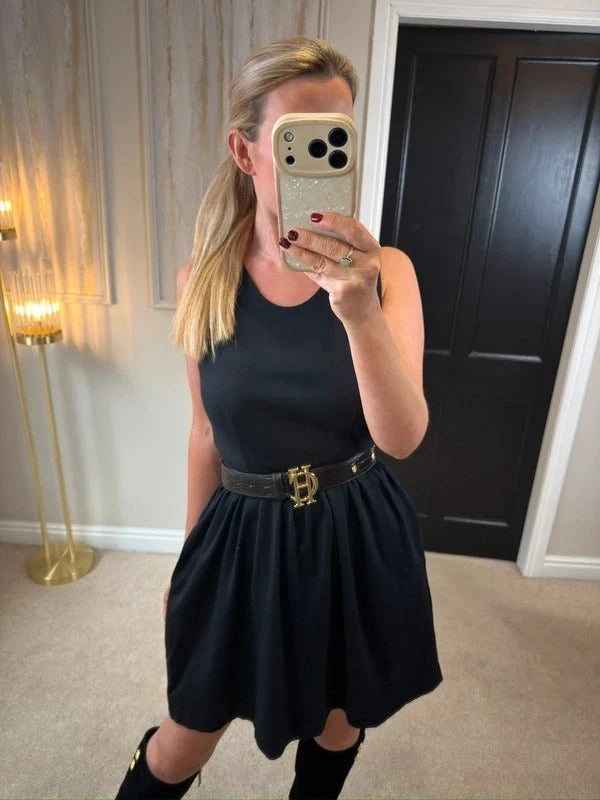 Vintage Kookai Black Mini Dress