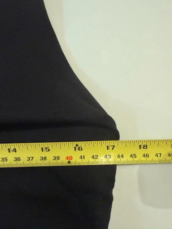 Cos Black Asymmetrical Ruched Dress Medium