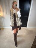 Armani Exchange Faux Fur Gilet Small