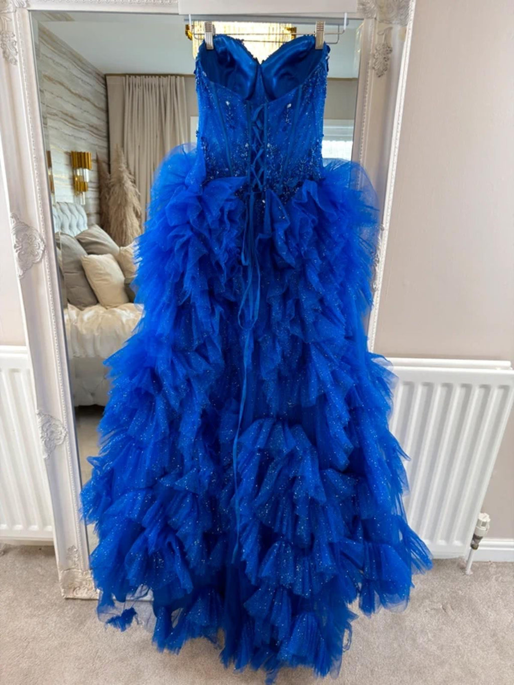 Angel Forever Cobalt Blue Embellished Dress 6-8