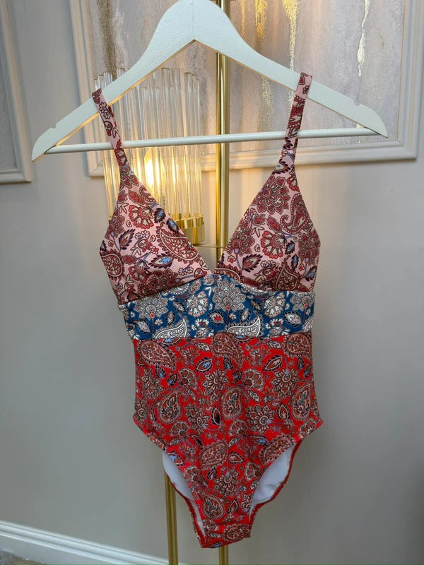 BNWT Boden Arezzo Paisley Swimsuit 6