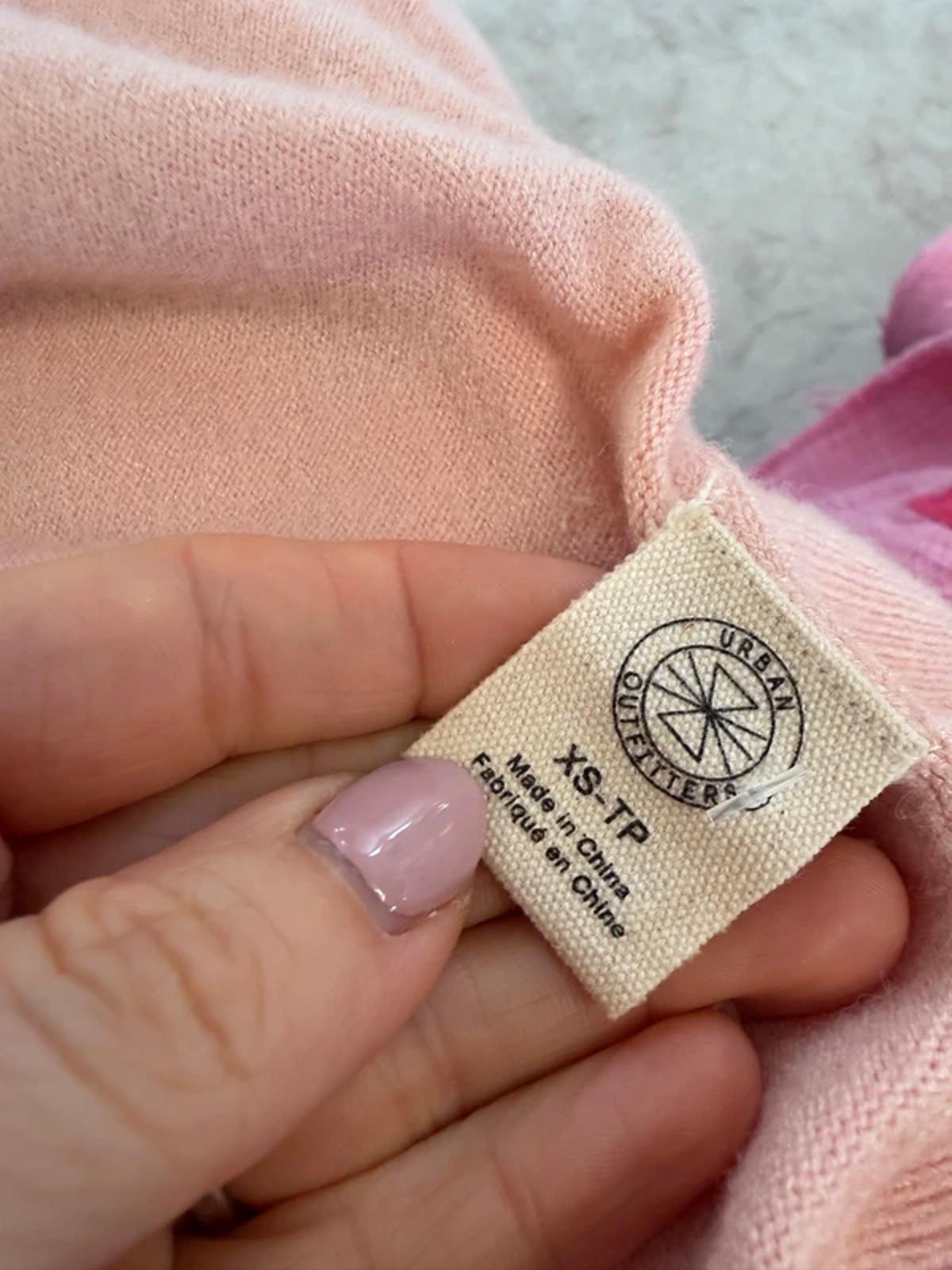 Urban Outfitters Pink Knitted Top XS