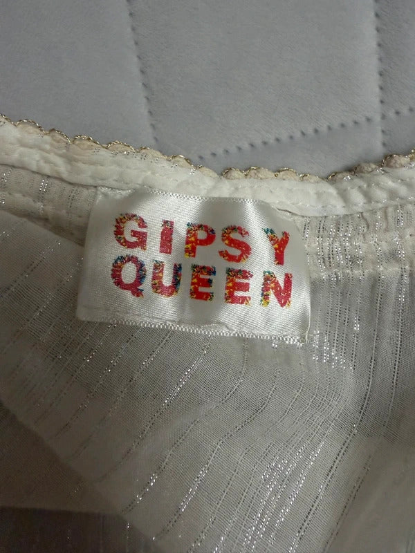Gipsy Queen Cream Boho Cardigan One Size