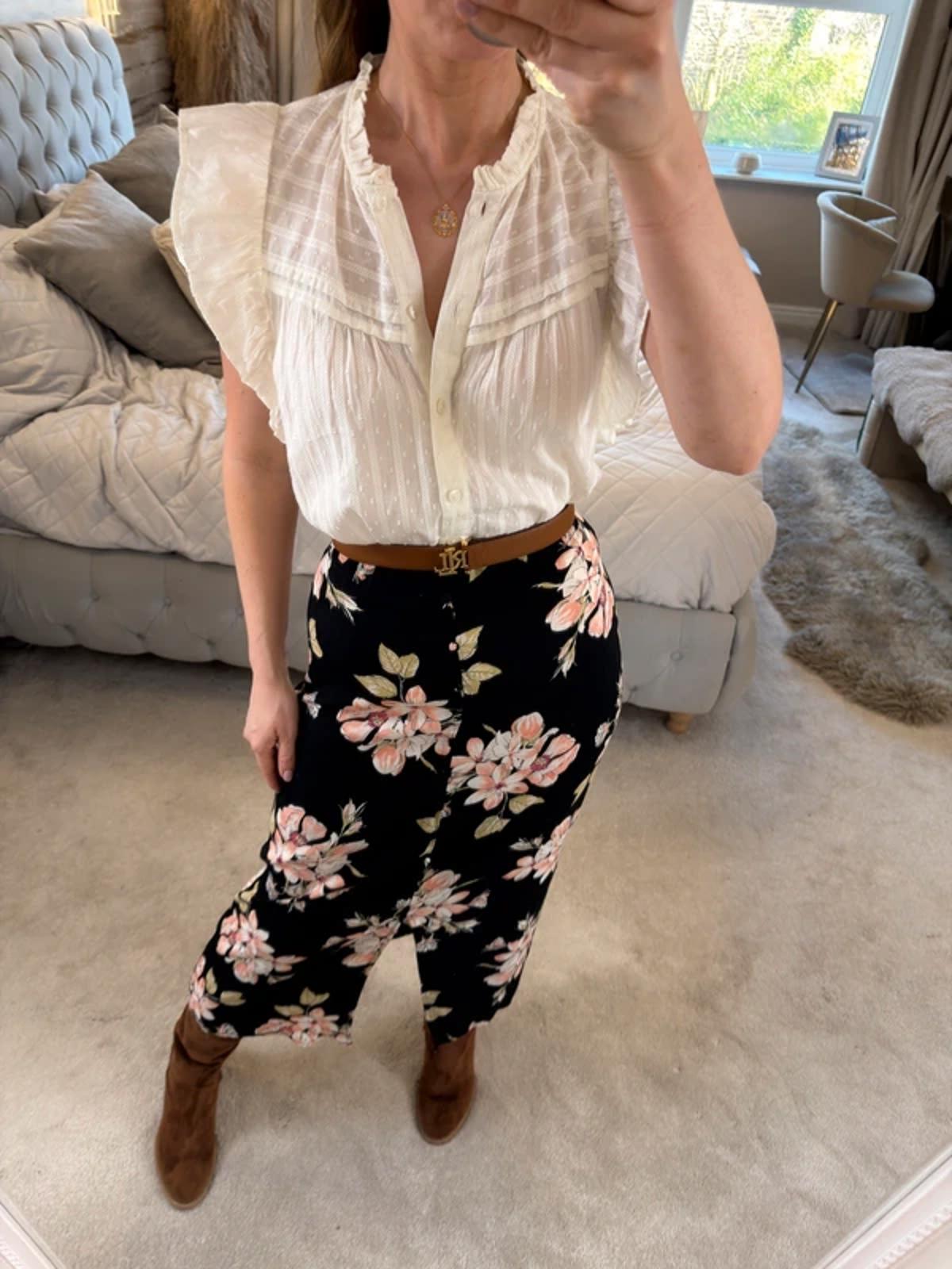 Warehouse Floral Midi Skirt 6