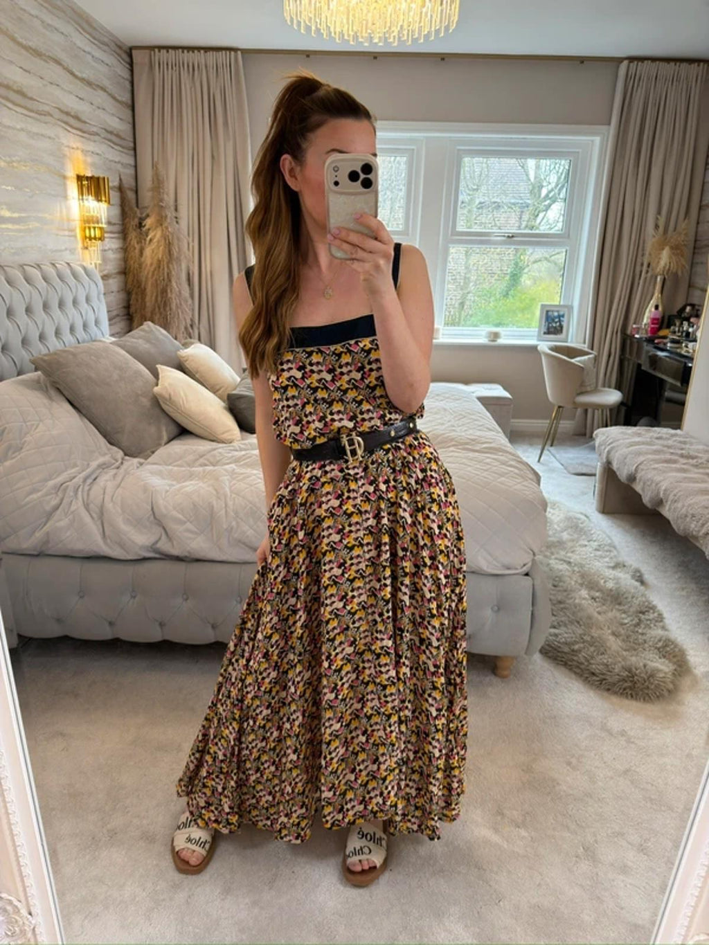French Connection Multicoloured Midaxi Dress 12