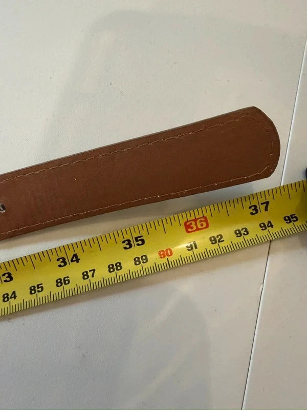 River Island Brown & Gold Belt Small
