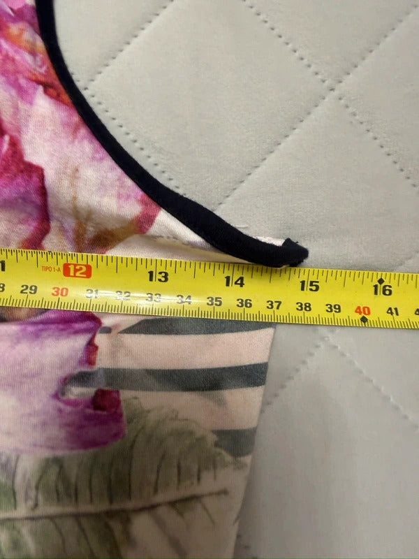 Ted Baker Floral Stripe Dress 8
