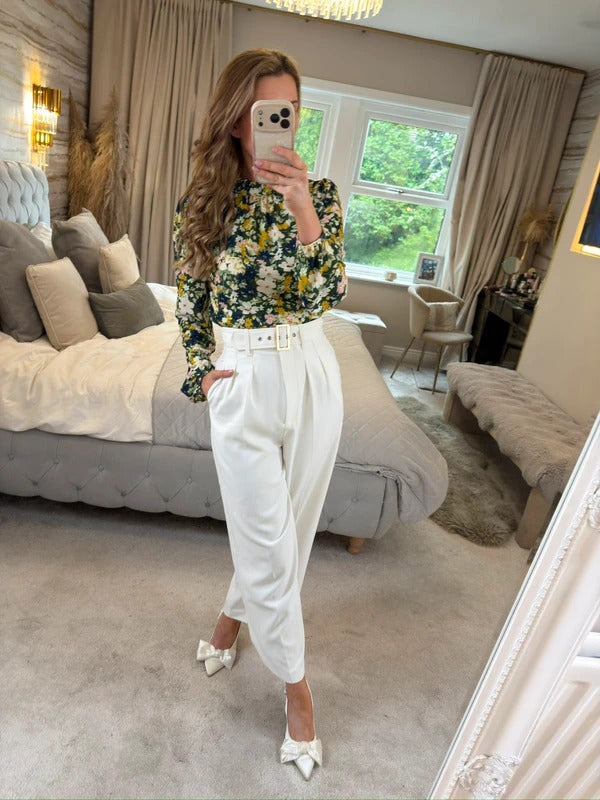Oasis Multicoloured Floral Blouse Medium