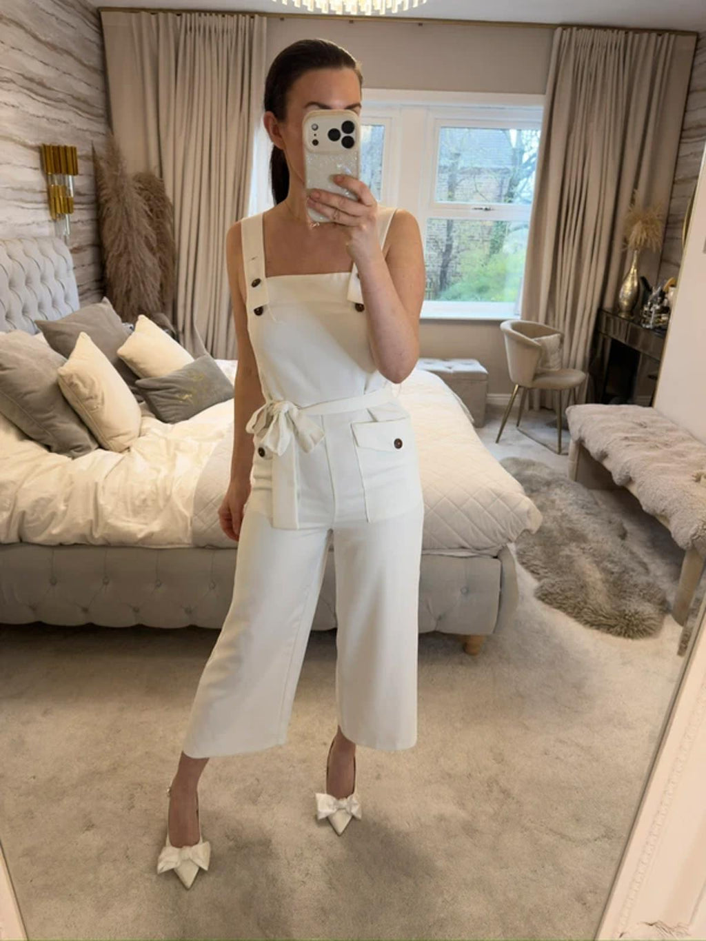 Topshop White Jumpsuit 6