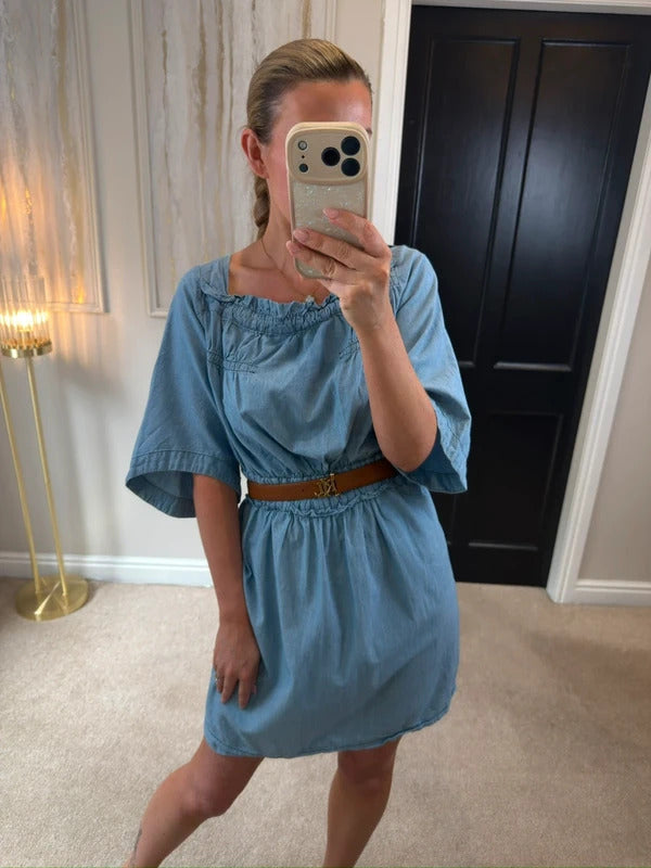 See By Chloe Denim Mini Dress 12