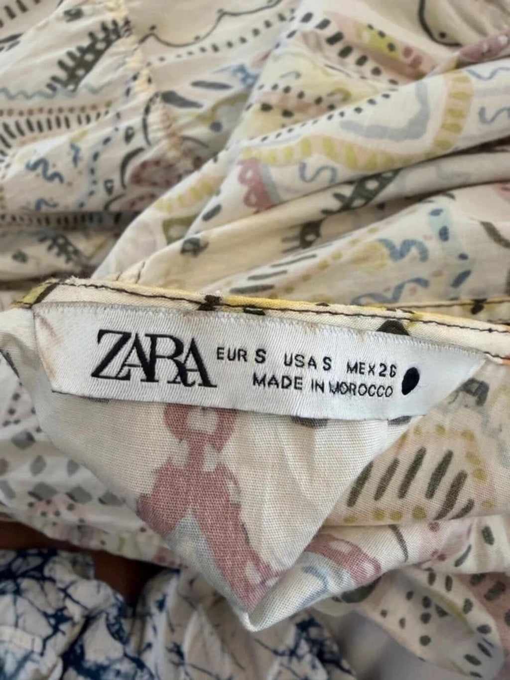 Zara Bohemian Midi Dress Small