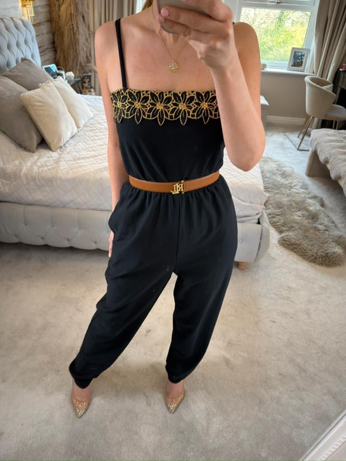 Vintage Mister Ant Black 70’s Jumpsuit 14