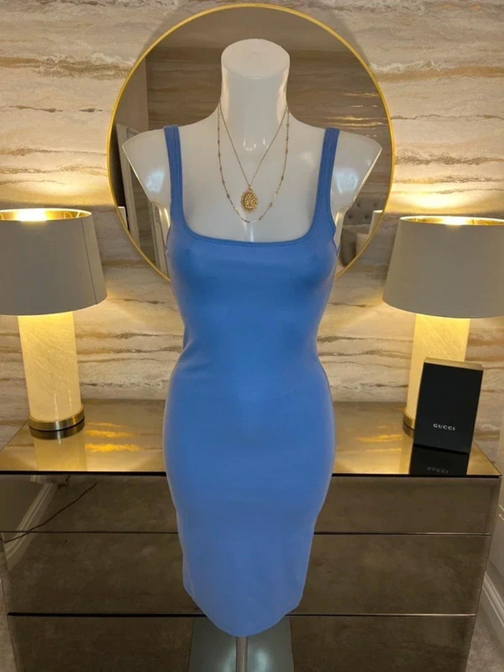 Zara Blue Midi Dress XS