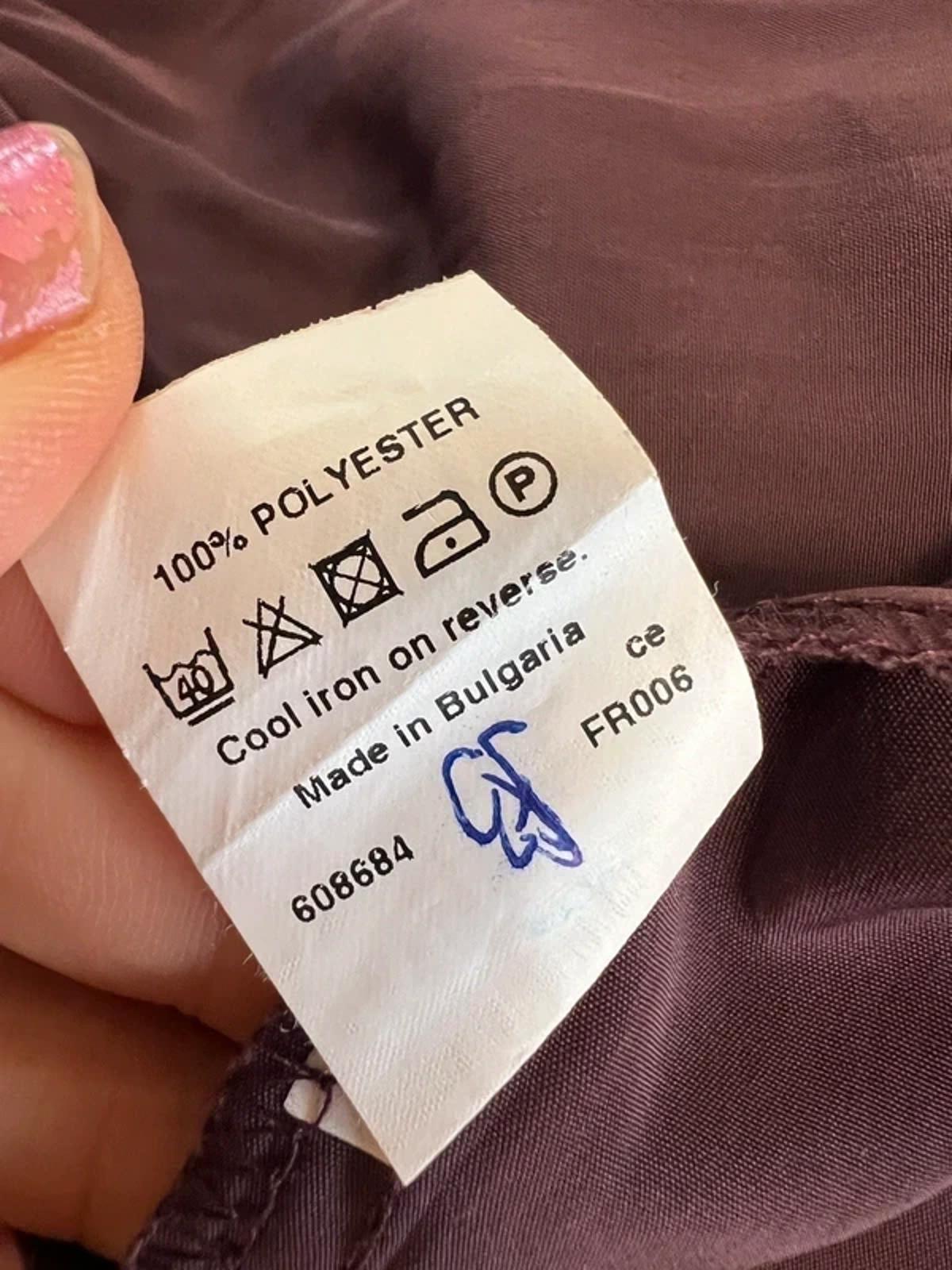 River Island Burgundy Cropped Pussy Bow Jumpsuit 6