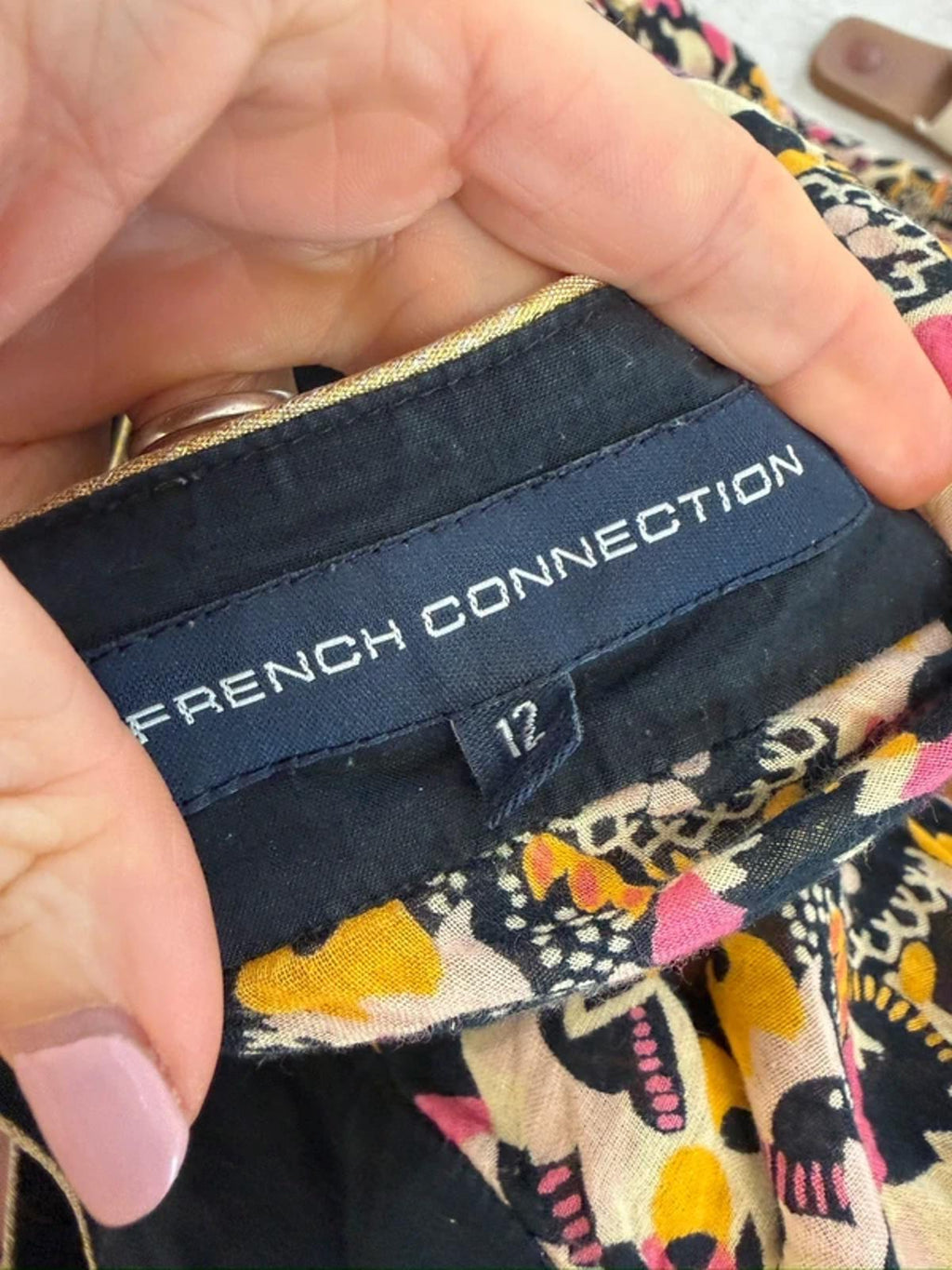 French Connection Multicoloured Midaxi Dress 12