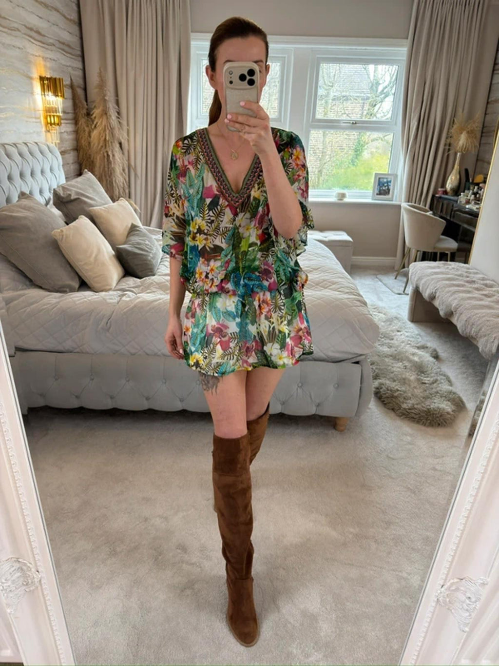 Floral Kaftan Debenhams Small