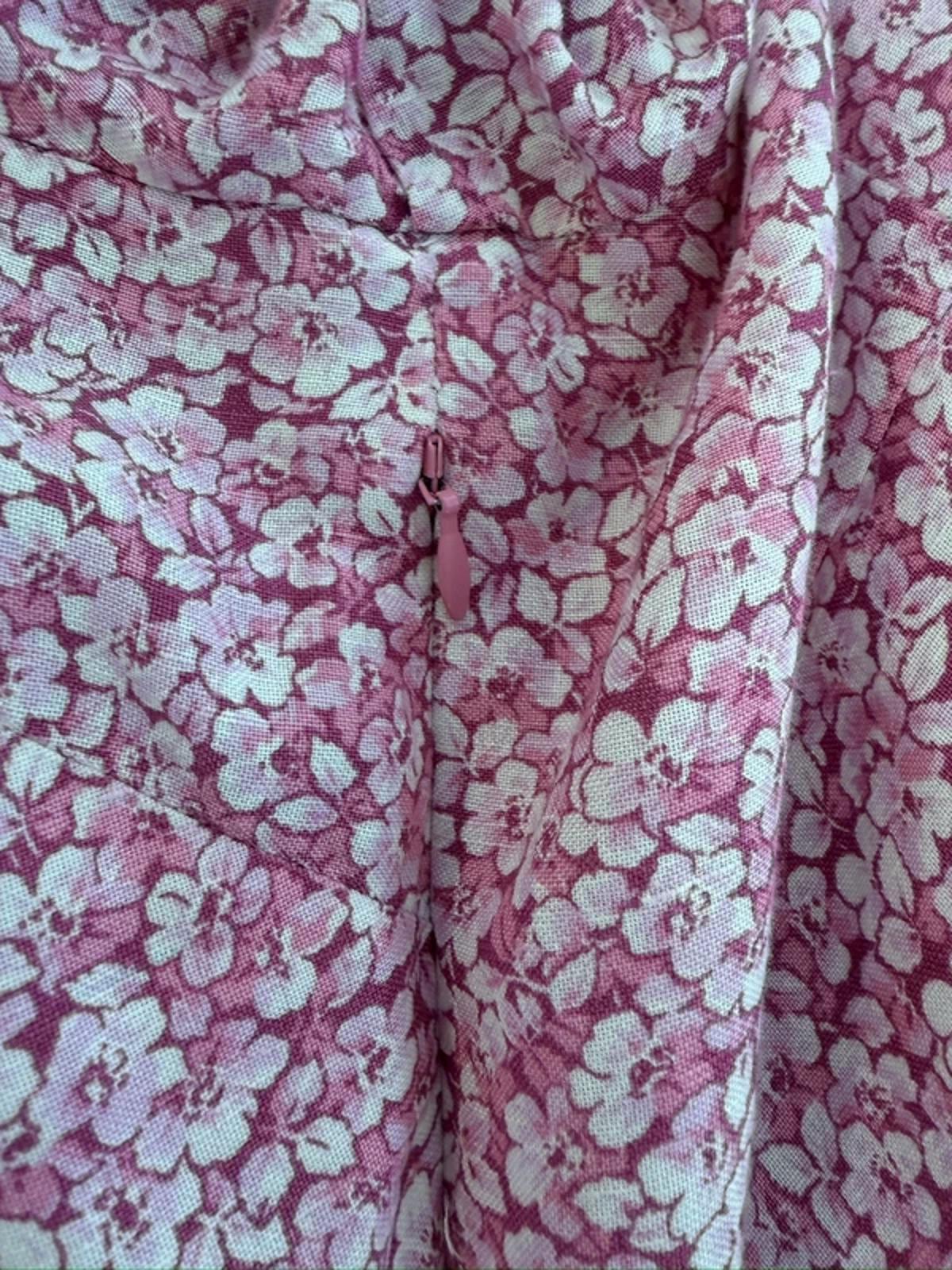 ⭐ Paris Atelier & Other Stories Pink Floral Mini Dress 6 ⭐