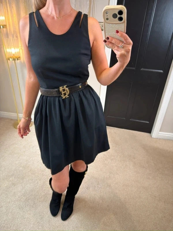 Vintage Kookai Black Mini Dress