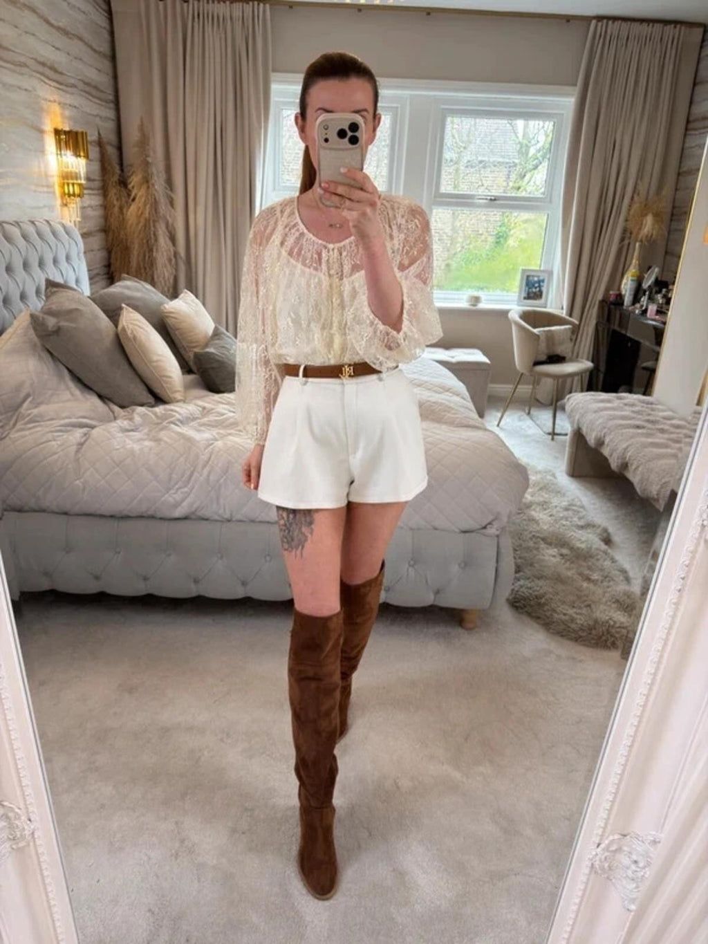 BNWT Marks & Spencer’s Cream Lace Blouse 16