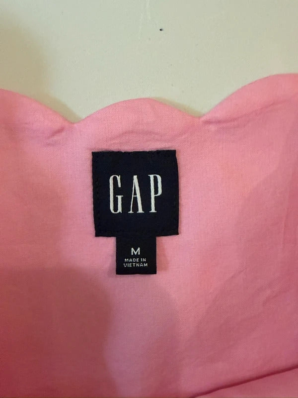 Gap Pink Linen Blend Skirt Co Ord Medium
