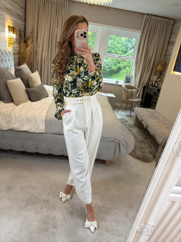 Oasis Multicoloured Floral Blouse Medium