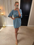 See By Chloe Denim Mini Dress 12