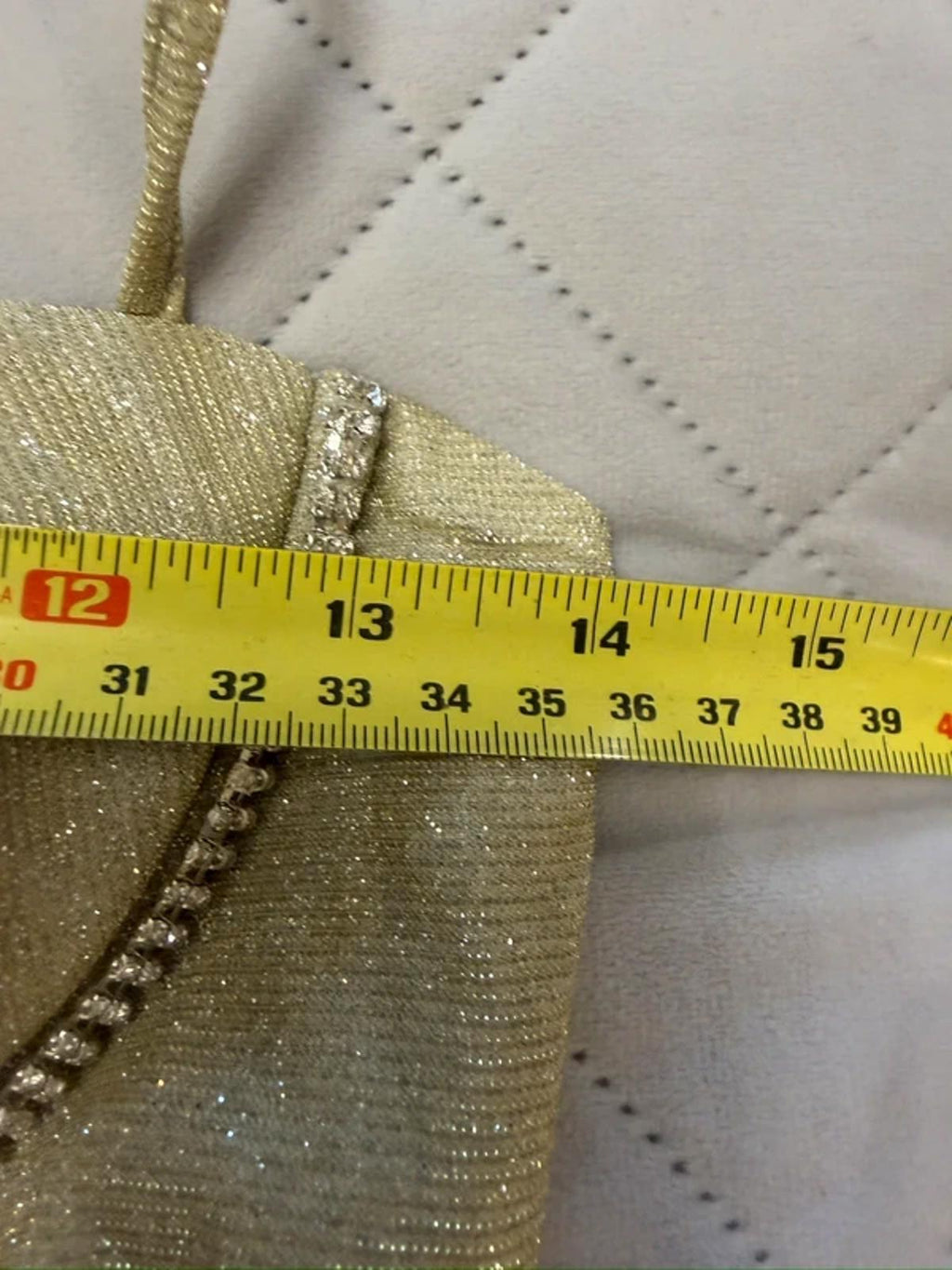 BNWT Dressmezee Gold Embellished Mini Dress