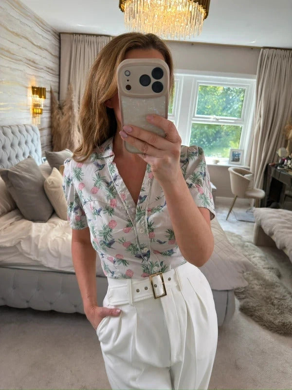 Joe Browns Multicoloured Bird Blouse 10