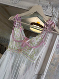 BNWT For Love & Lemons Floral Babydoll Slip Dress XXS
