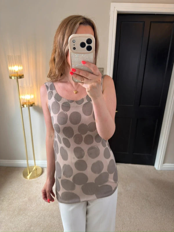 Kookai Dusky Pink Knitted Top Small