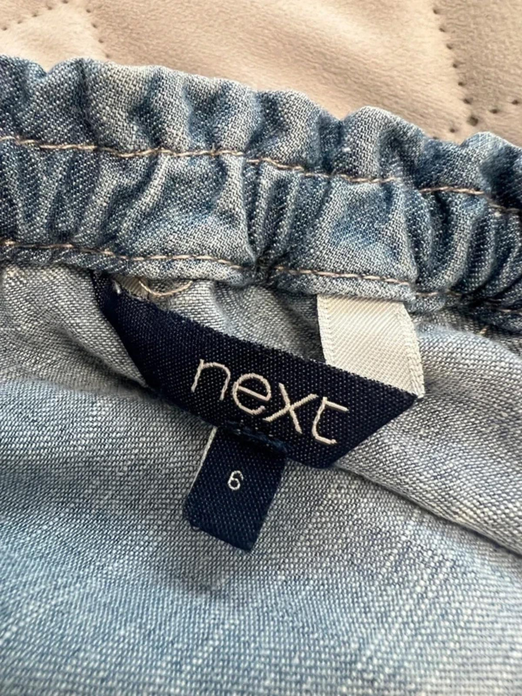 Next Denim Asymmetrical Playsuit 6
