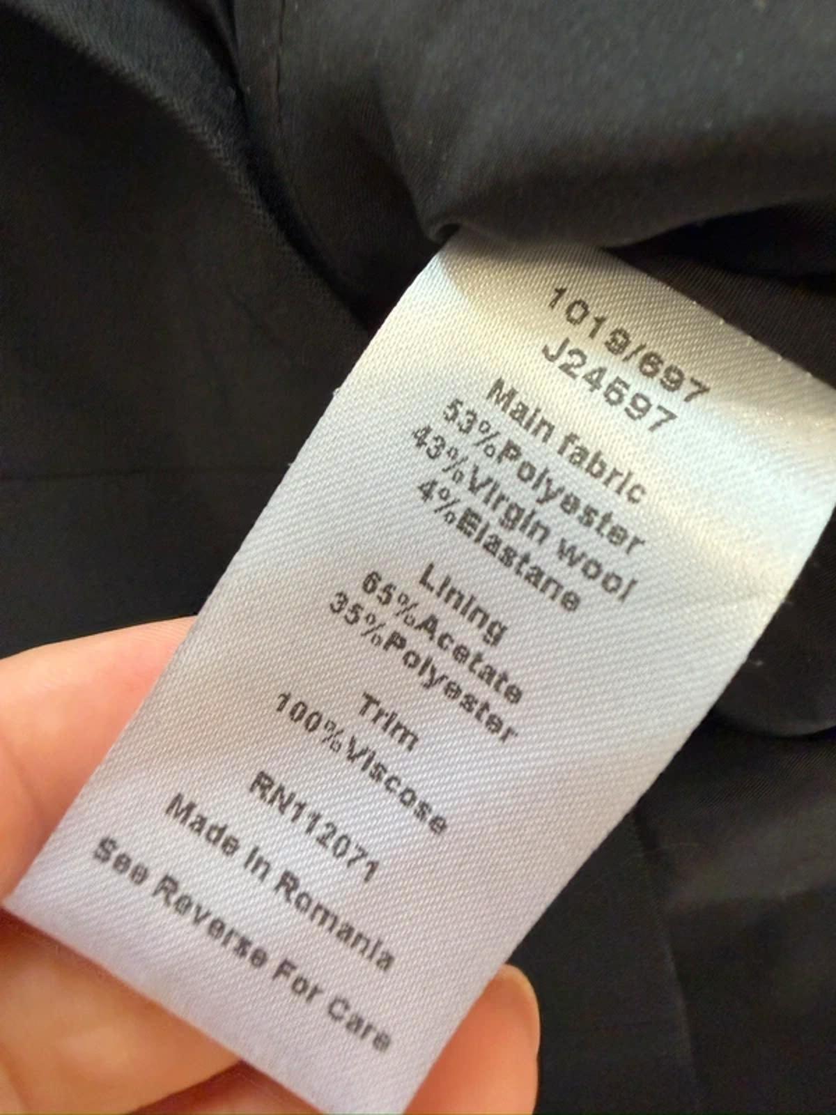 Jigsaw Black Tailored Dress 10